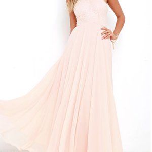 Everlasting Enchantment Light Peach Maxi Dress
